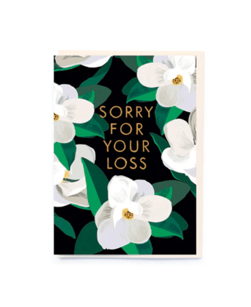 Carte Sorry for your loss