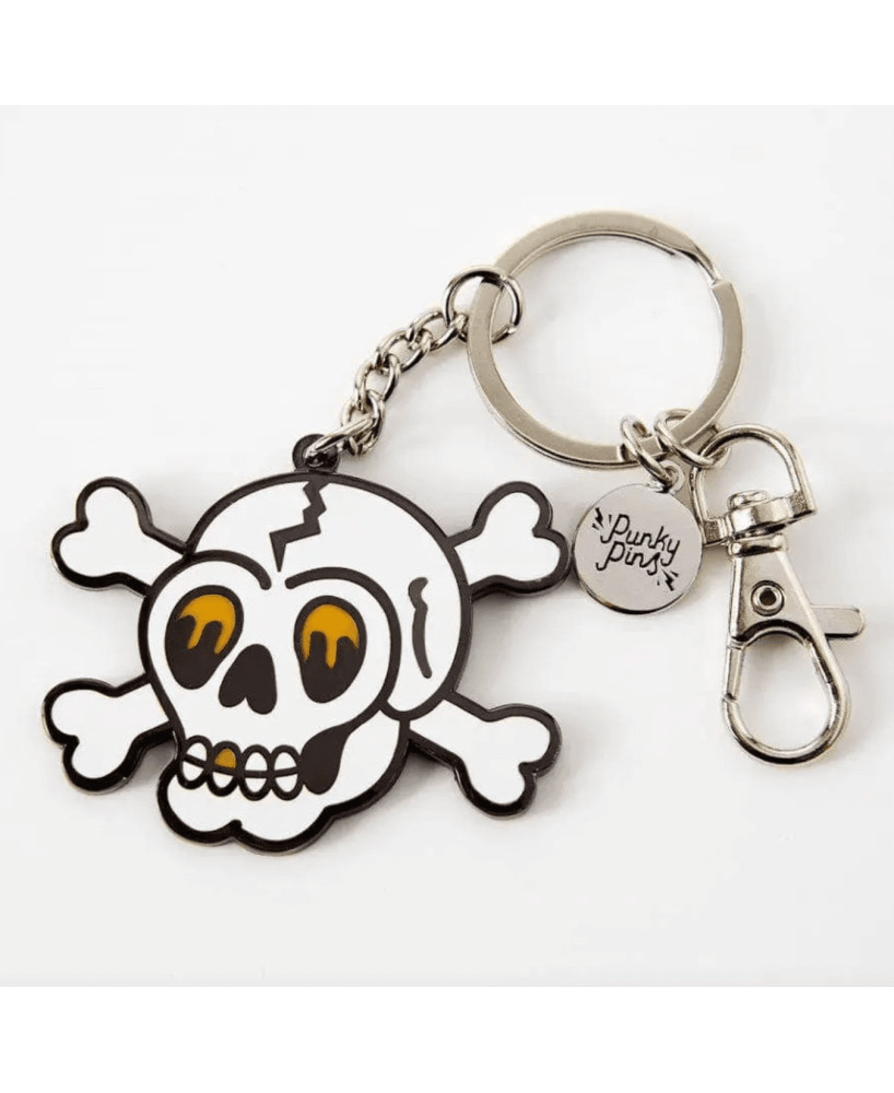 Porte-clés Tête de mort