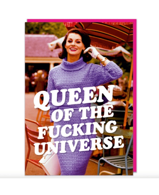 Carte Queen of the fucking universe