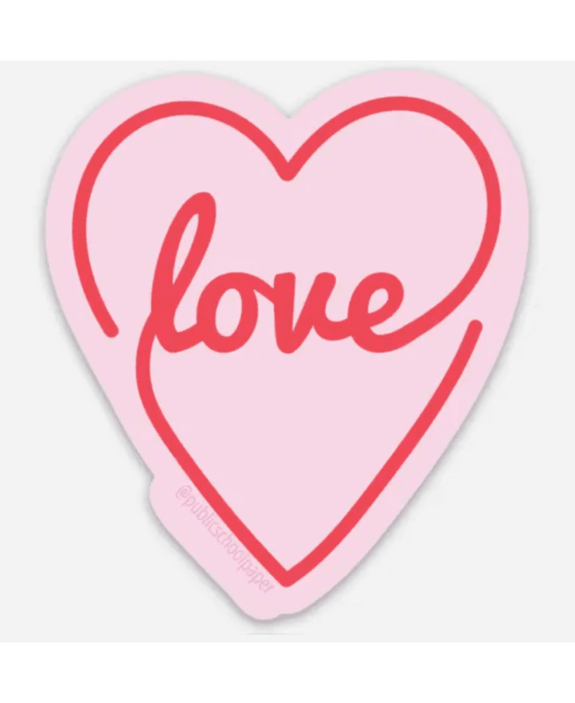 Sticker Neon Love