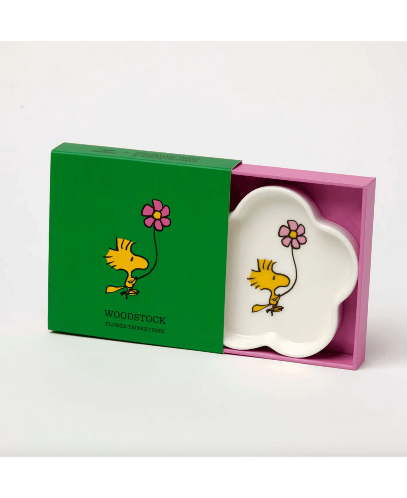 Vide-poche Woodstock et fleur