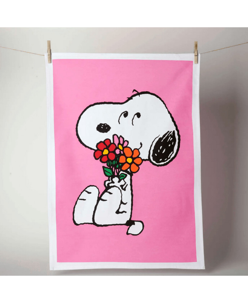 Torchon Snoopy bouquet