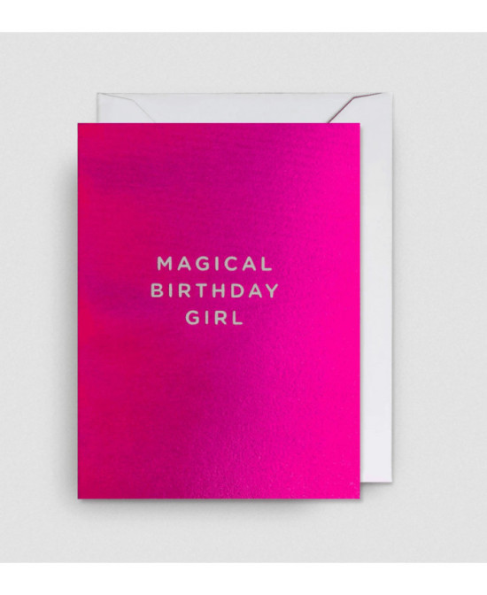 Petite carte Magical birthday girl