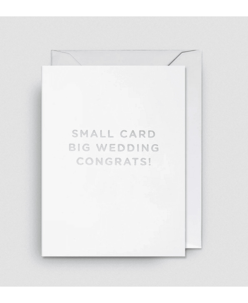 Petite carte Small card big wedding