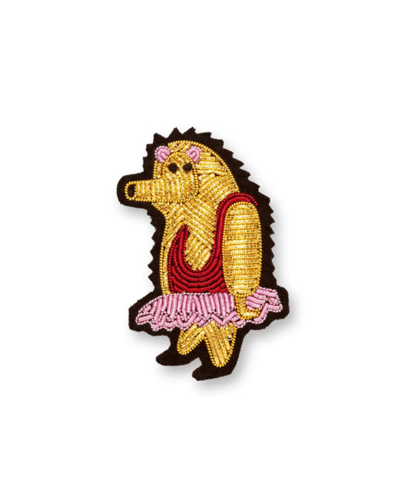 Broche brodée Tutours Macon & Lesquoy
