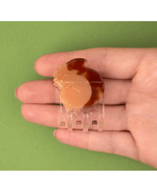 Mini pince à cheveux Ecureuil Coucou Suzette