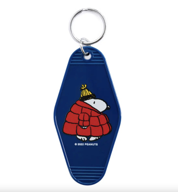 Porte-clés Snoopy Doudoune
