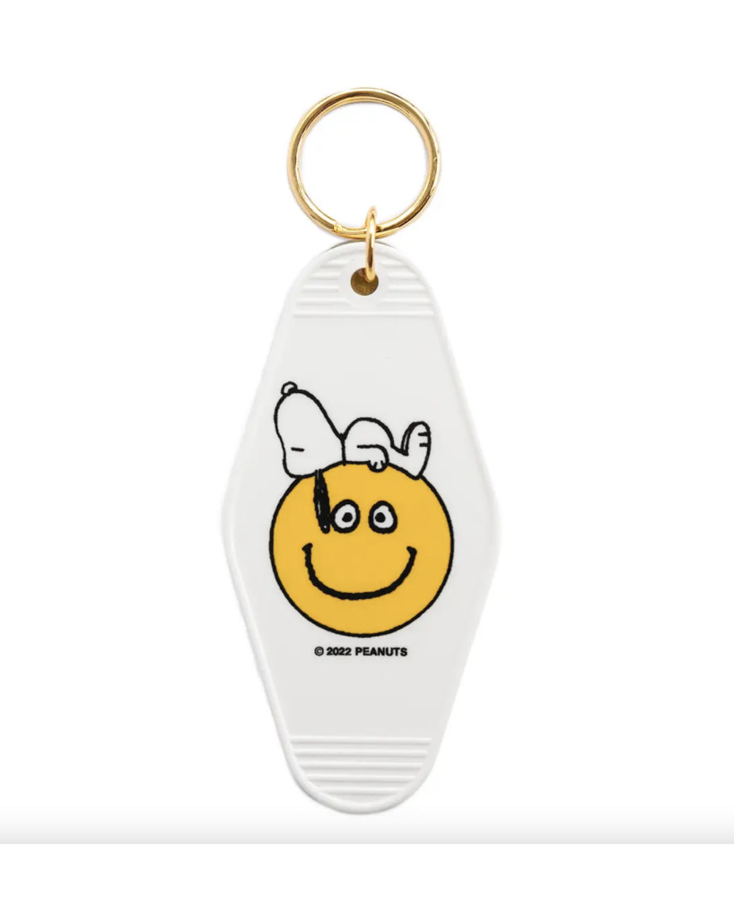 Porte-clés Snoopy Smiley