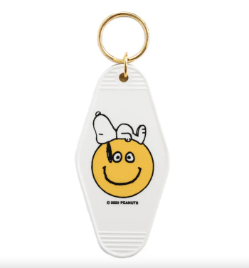 Porte-clés Snoopy Smiley