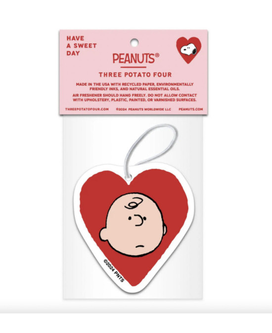 Air freshener Snoopy coeur