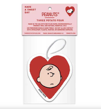 Air freshener Snoopy coeur