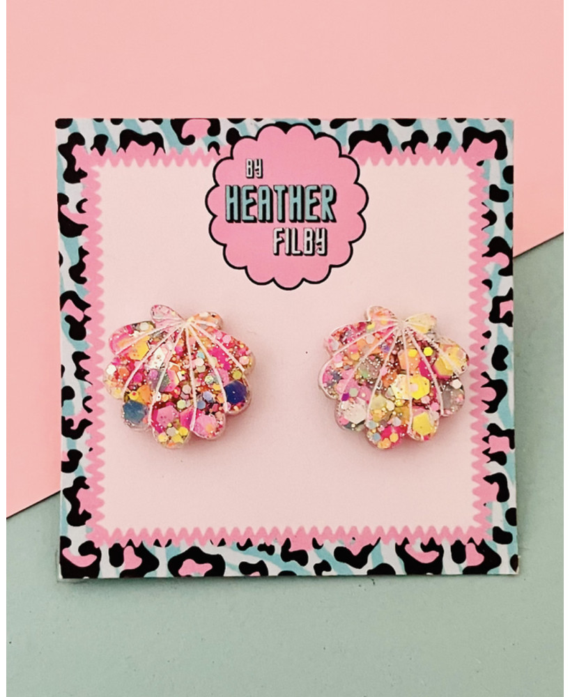 Boucles d’oreille Petits coquillages