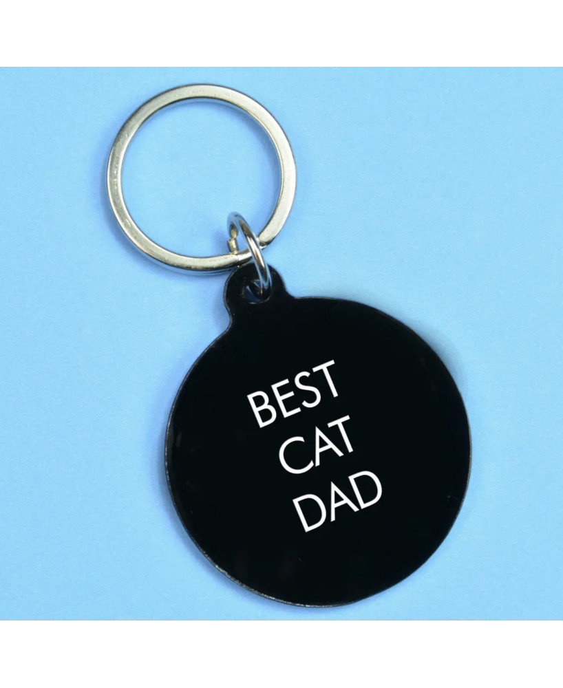 Porte-clés Best cat dad