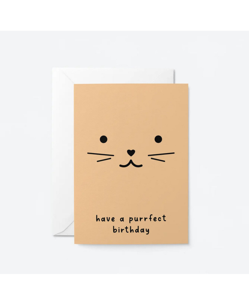 Carte Have a purrfect birthday