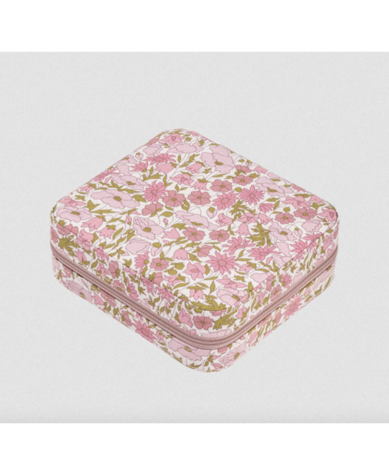 Boîte à bijoux carrée Liberty Daisy and Poppy