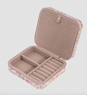 Boîte à bijoux carrée Liberty Daisy and Poppy