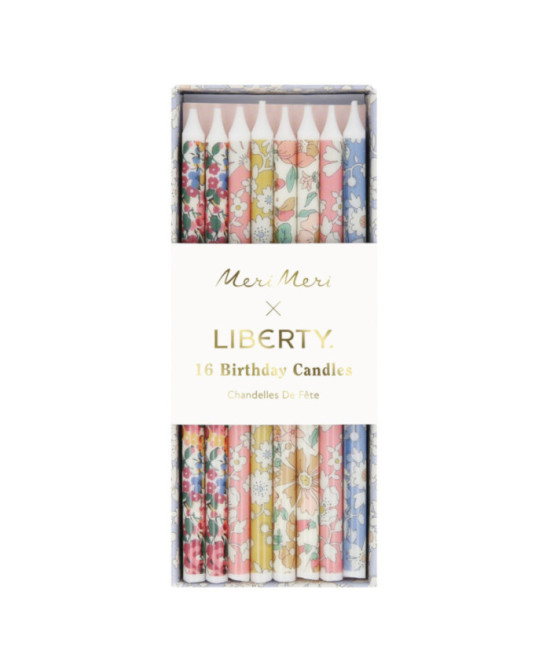 Bougies d'anniversaire Liberty