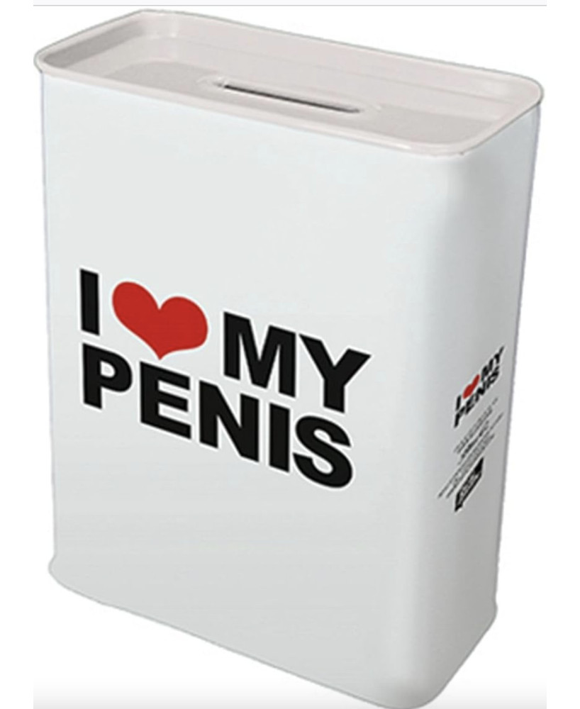 Tirelire I love my penis