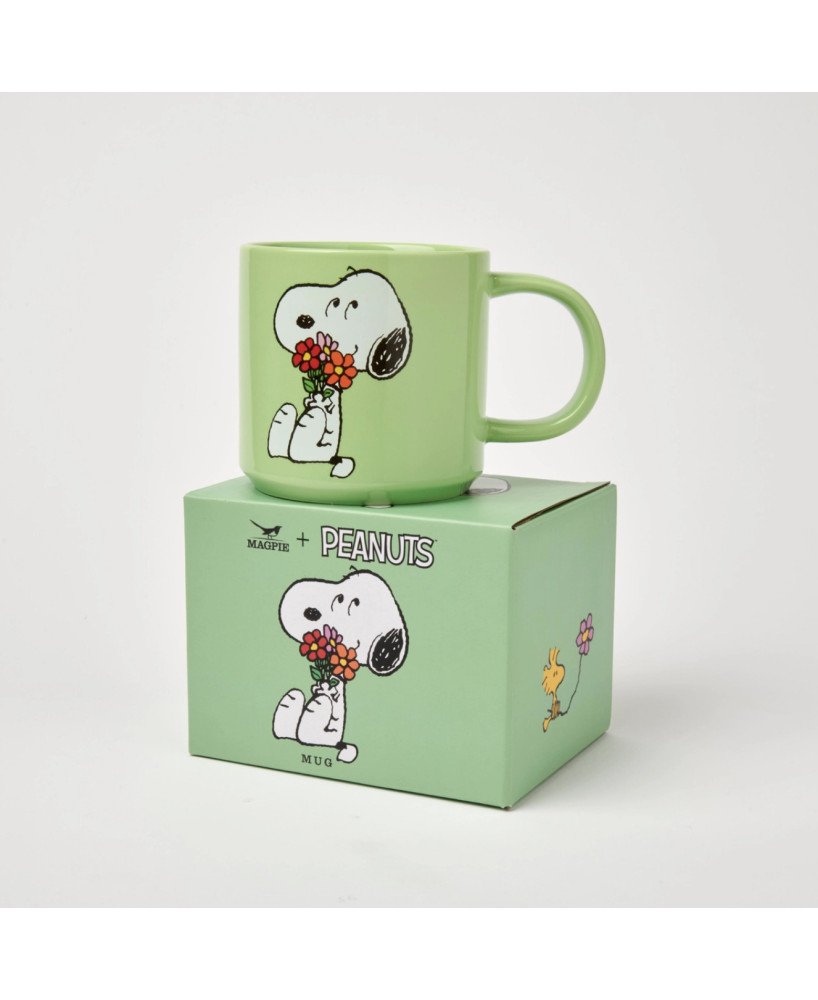 Mug Snoopy Fleurs