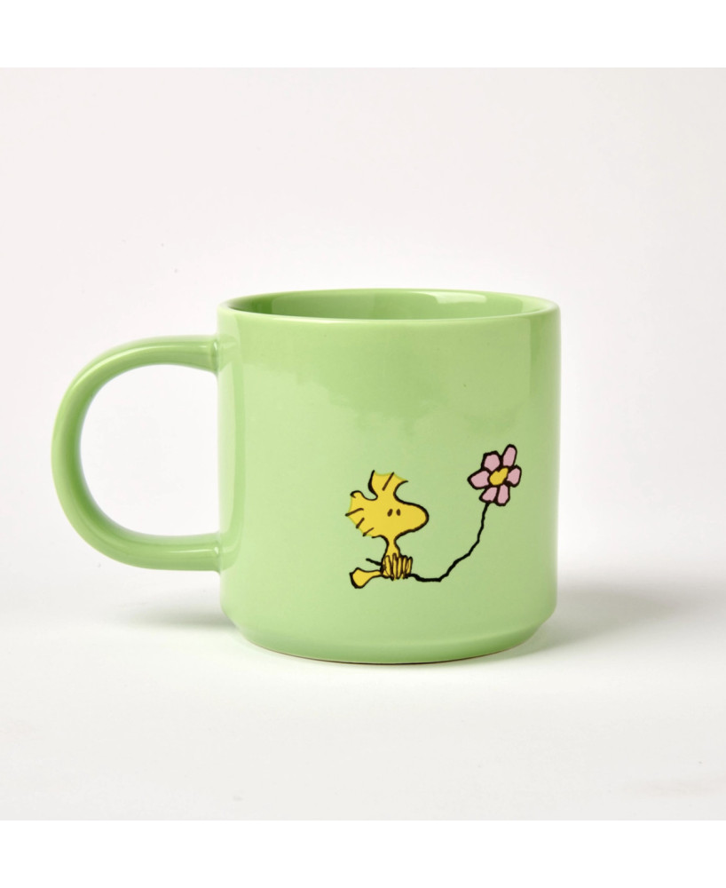 Mug Snoopy Fleurs