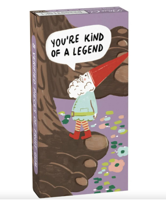 Boîte de 8 chewing-gum Kind of legend