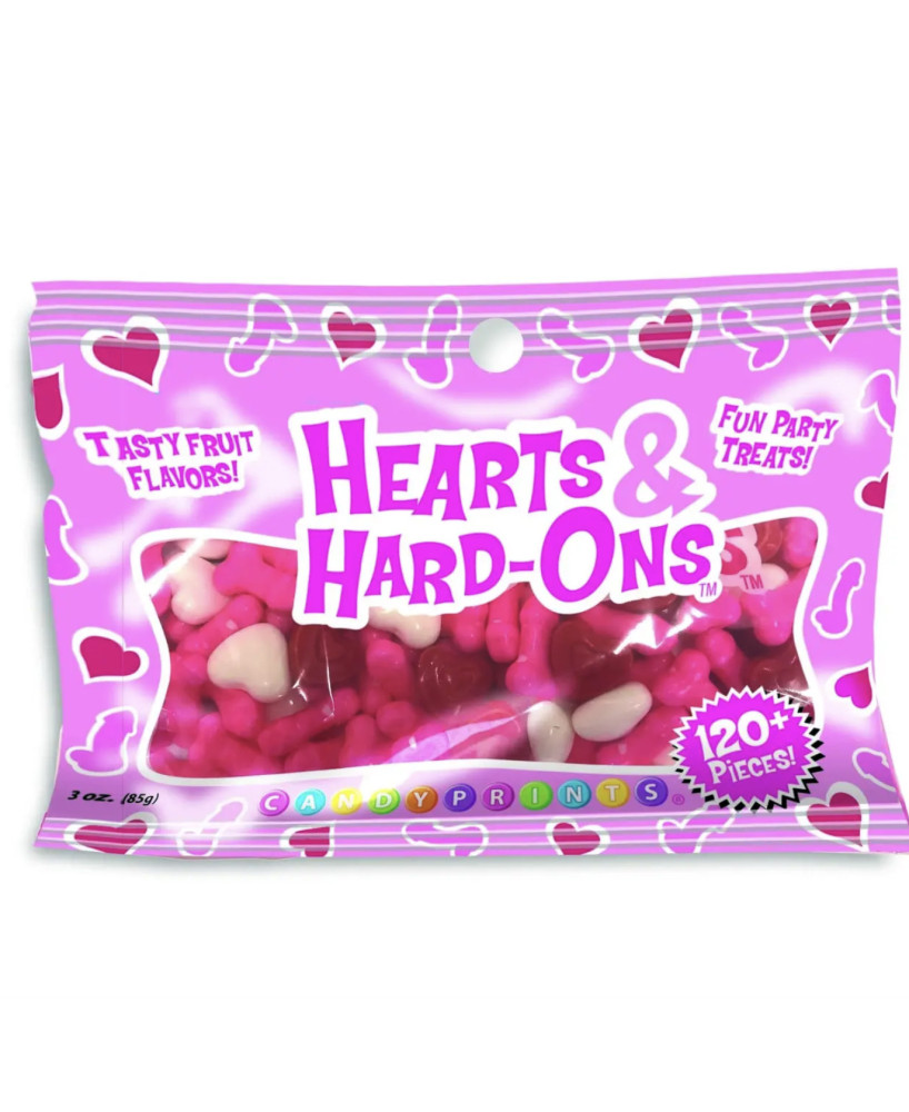 Bonbons coeurs et penis 85gr