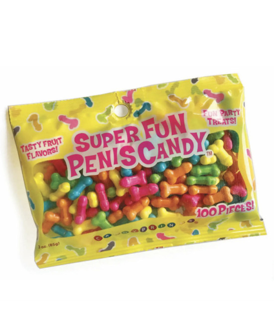 Bonbons Penis multicolores 85gr