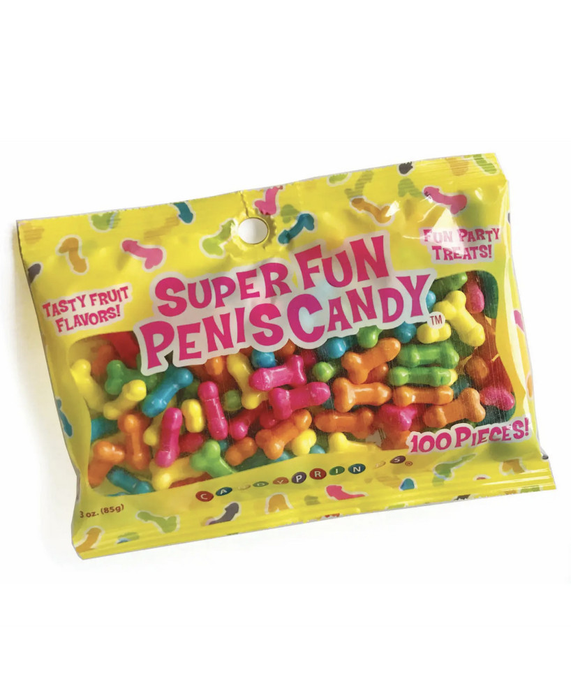 Bonbons Penis multicolores 85gr