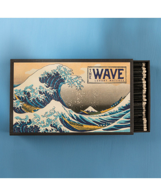 Boîte géante d'allumettes Vague Hokusai