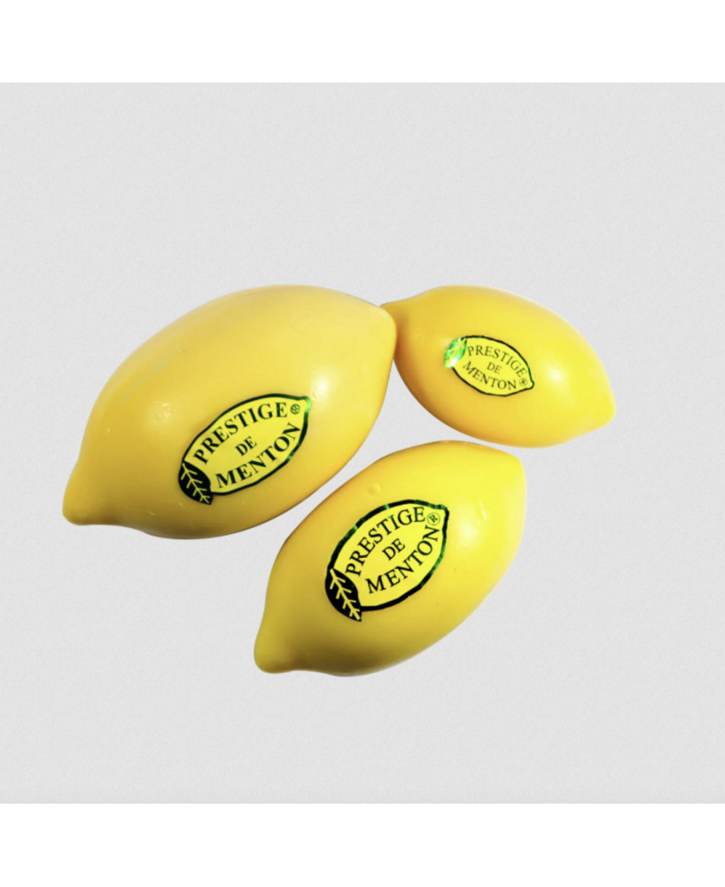 Savon citron jaune Prestige de Menton