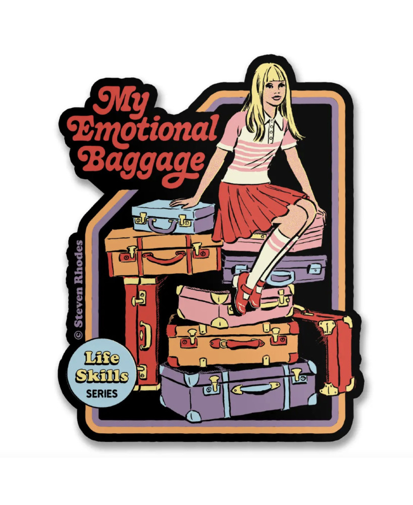 Sticker My emotional baggage