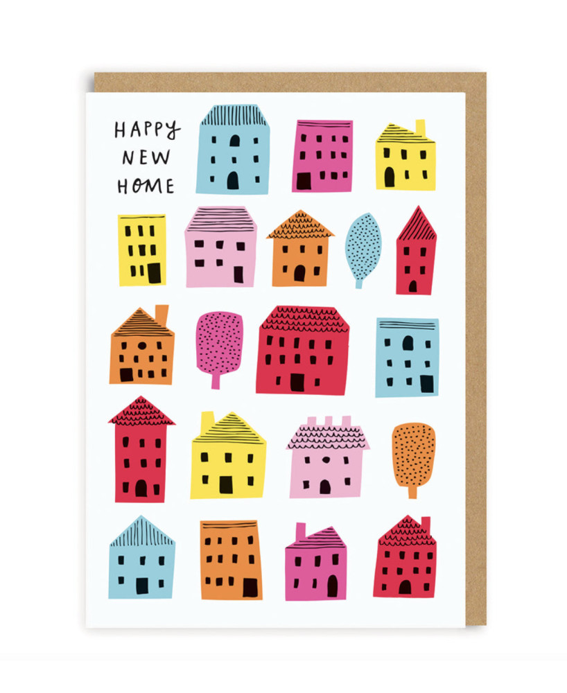 Carte Happy New Home