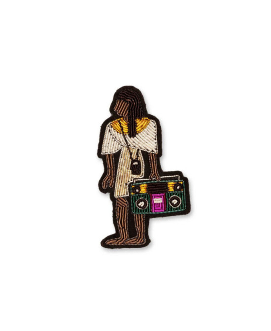 Broche brodée Macon & Lesquoy MC Hathor