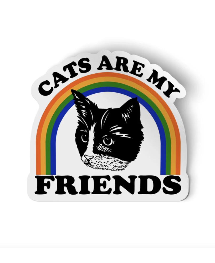 Sticker Cats are my friends