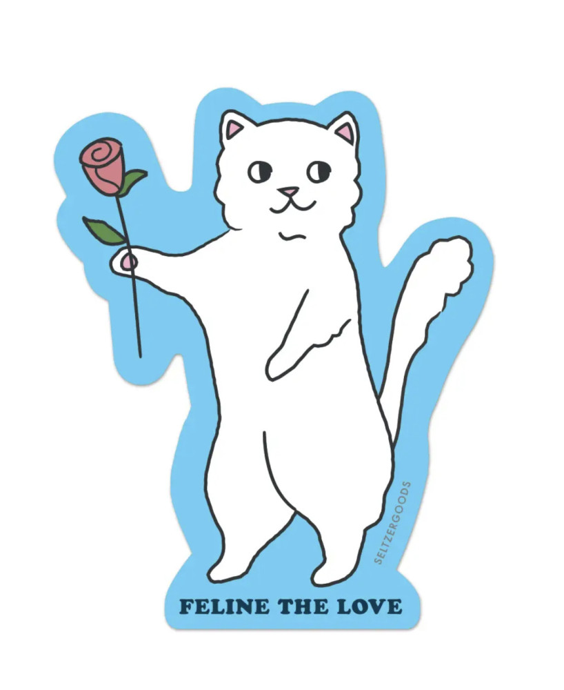 Sticker Feline the love