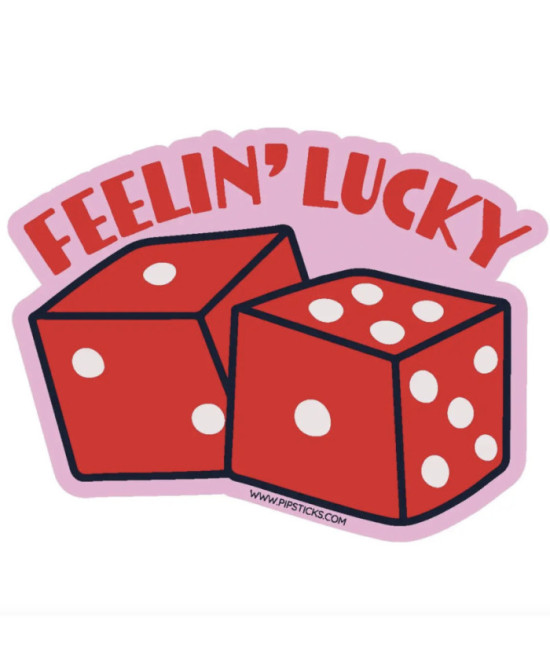 Sticker Feelin lucky