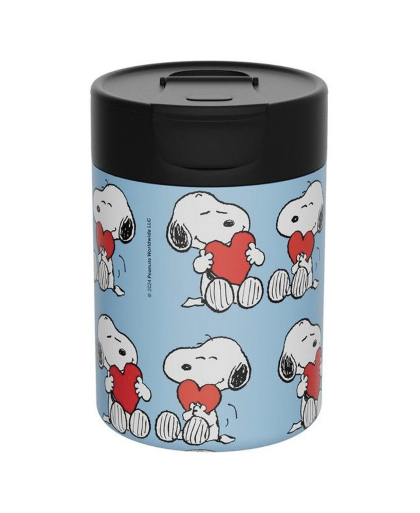 Thermos cup Snoopy coeur